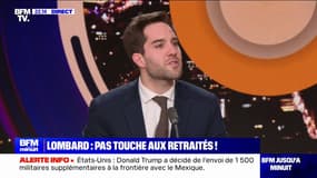 Contribution des retraités: "Tant mieux s'il n'y a pas de nouveaux impôts qui vont toucher ceux qui ont travaillé toute leur vie", se félicite Thomas Ménagé (RN)