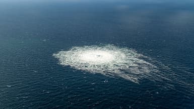 La fuite du gazoduc Nord Stream 2 en mer Baltique le 27 septembre 2022