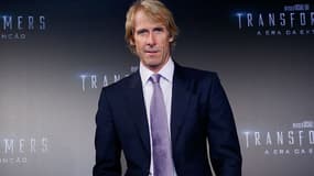 Michael Bay à la première de "Transformers 4" à Rio en 2014