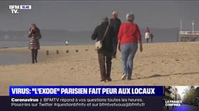 Coronavirus: "l'exode" des Parisiens fait peur aux locaux