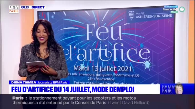 Ile-de-France: où assister au feu d'artifice dans la région?