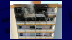Un incendie s'est déclaré dans un immeuble de Montpellier, ce mercredi 23 août 2023.