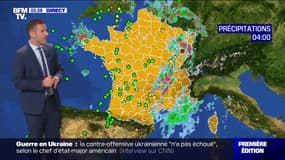 De la pluie et des orages attendus sur une large partie du pays ce lundi