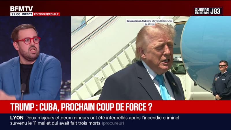 Avoir le contrôle de Cuba c'est un enjeu clé pour les États-Unis, selon Mikaa Blugeon-Mered, enseignant à l'École de la Guerre