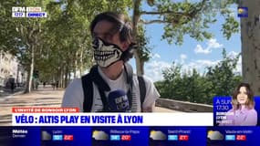 Lyon: le Youtubeur Altis Play en visite pour analyser les aménagements cyclables
