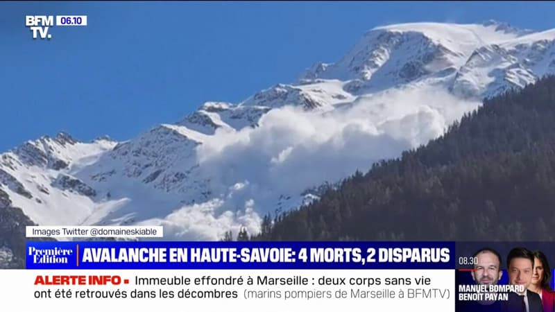 Avalanche en Haute-Savoie: deux personnes portées disparues