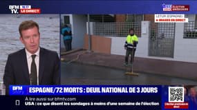 Inondations en Espagne: "On est déjà aux côtés des Français victimes", assure Stéphane Vojetta (député "Ensemble" des Français de l'étranger)