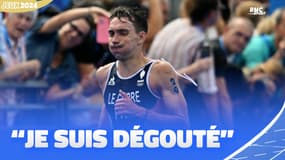 JO 2024 / Triathlon : "Je suis dégoûté", la tristesse de Le Corre après sa chute, malgré la remontée