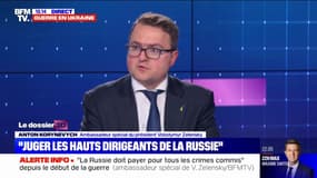 Anton Korynevych, ambassadeur du président Zelensky: Vladimir Poutine doit "répondre de l'agression de l'Ukraine" devant la justice