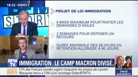 Le projet de loi sur l'asile et l'immigration divise le camp Macron