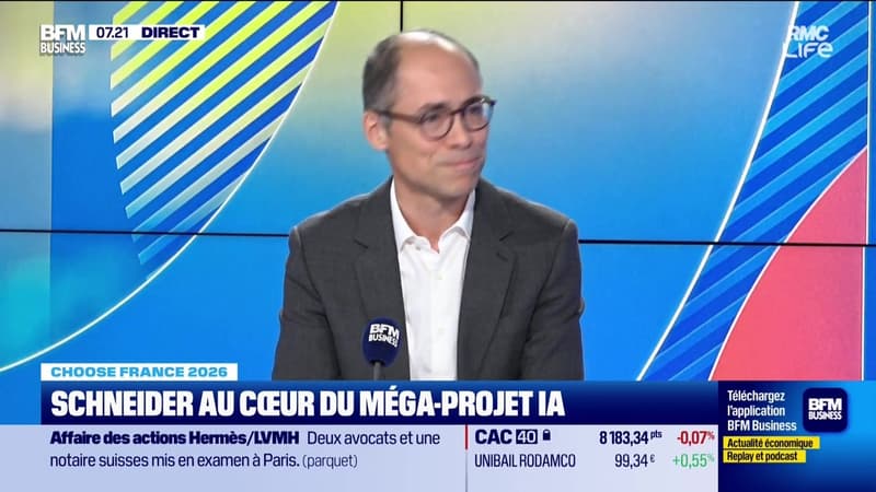 Laurent Bataille (Schneider Electric) : Data centers, SoftBank s'appuie sur Schneider - 01/06