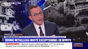 Attaque au couteau à Nantes: Bruno Retailleau, ministre de l'Intérieur, estime que "notre société est permissive"