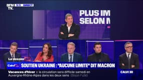 Soutien Ukraine : "aucune limite" dit Macron - 07/03