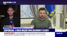 Ukraine: Volodymyr Zelensky a rencontré la mission de l'AIEA à Kiev