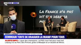 Éric Zemmour cherche à convaincre l'électorat proche de la Manif pour tous