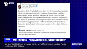 "Je veux laisser le ridicule bien inonder tout le champ de mes adversaires": Jean-Luc Mélenchon réagit aux propos de Gérard Larcher