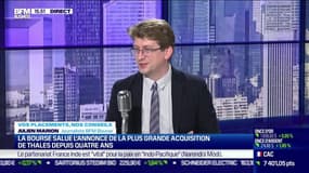 Julien Marion (BFM Bourse) : La bourse salue l'annonce de la plus grande acquisition de Thales depuis quatre ans - 13/07