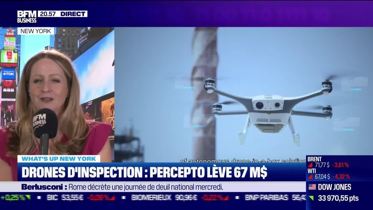 Percepto Secures  Million Funding for Inspection Drones – Tech & Co Report by Sabrina Quagliozzi