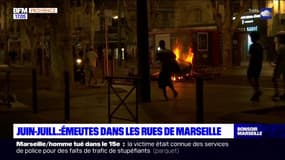 Rétro 2023: les soirées d'émeutes dans les rues de Marseille