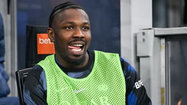 Marcus Thuram avec l'Inter Milan le 8 mars 2025