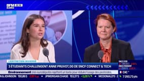 L'entretien inversé : trois étudiants challengent Anne Pruvot, directrice générale de SNCF Connect & Tech - 22/11