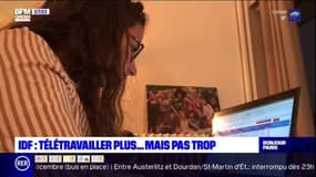 Ile-de-France: télétravailler plus...mais pas trop