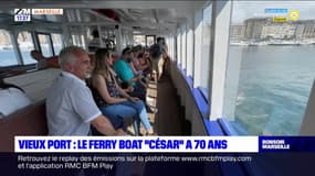 Vieux port : le Ferry Boat "César" a 70 ans