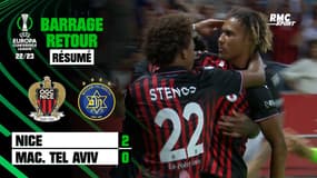 Résumé : Nice (Q) 2-0 Maccabi Tel Aviv - Barrages Conference League