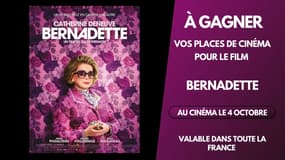 À GAGNER : VOS PLACES DE CINEMA POUR LE FILM BERNADETTE