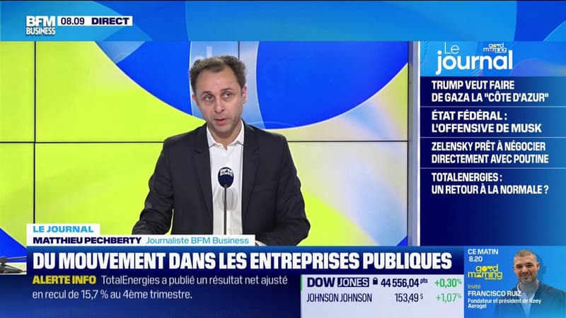 Du mouvement dans les entreprises publiques