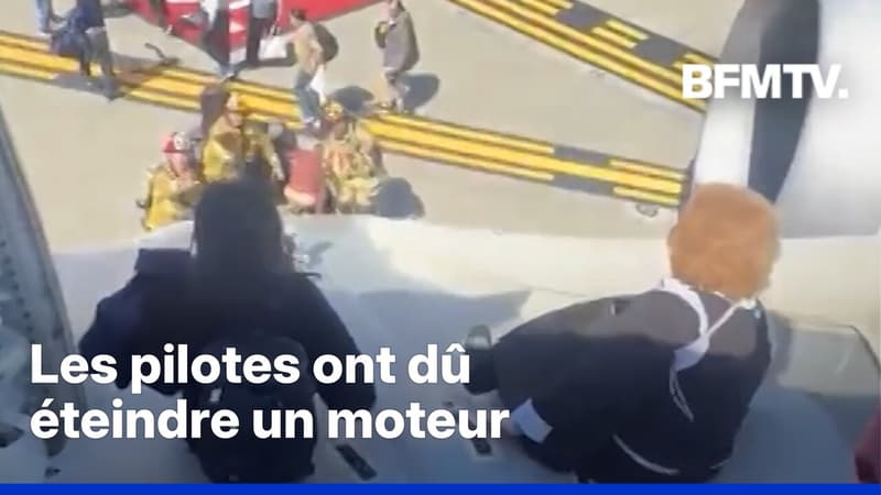États-Unis: des passagers évacuent un avion par toboggan après un atterrissage d'urgence