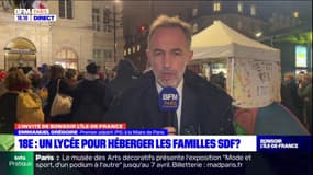 Familles à la rue à Paris: "une situation extrêmement choquante pour Emmanuel Grégoire