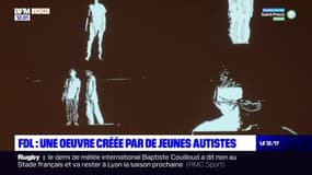 Fête des Lumières: une œuvre créée par de jeunes autistes