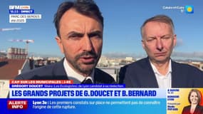 Les grands projets de G. Doucet et B. Bernard