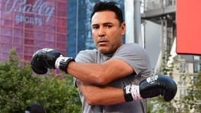 Oscar De la Hoya qui a renfilé les gants à 48 ans