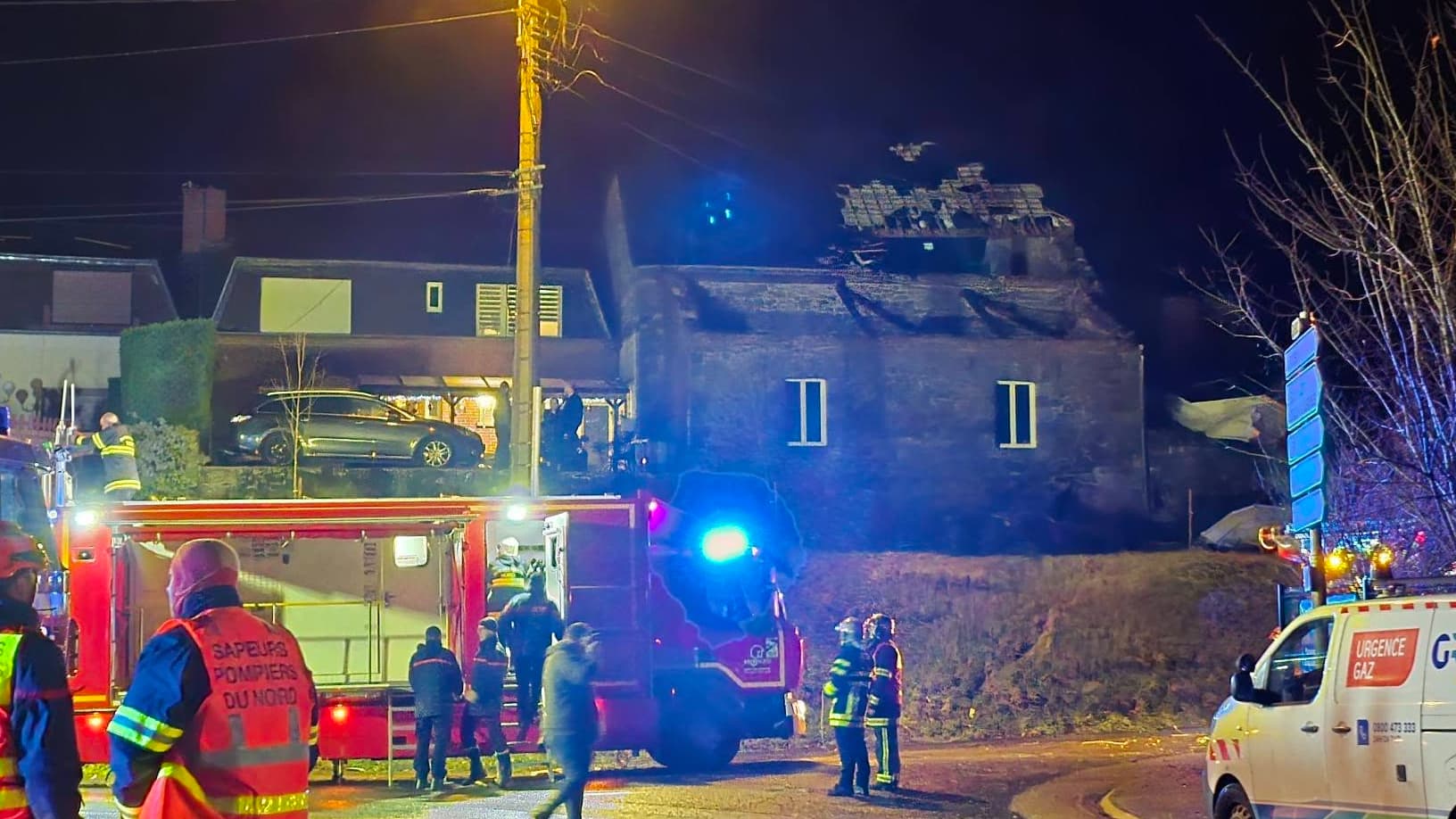 Toitures arrachées, électricité coupée… Une possible tornade balaie Cousolre et provoque de nombreux dégâts