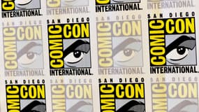 Le logo du festival Comic-Con en 2016 à San Diego.