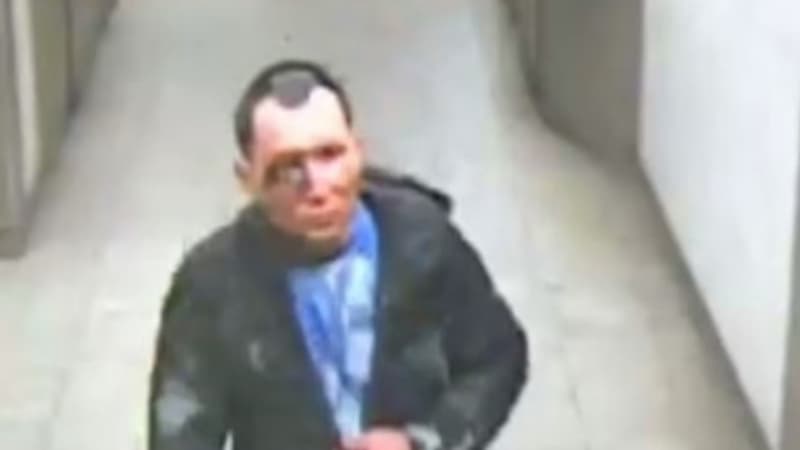 Le suspect Abdul Ezedi vu à la station de métro King's Cross, mercredi 31 janvier 2024