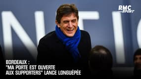 Bordeaux : "Ma porte est ouverte aux supporters" lance Longuépée