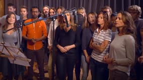 Les acteurs des "Mystères de l'amour" réunis pour l'île de Saint-Martin.