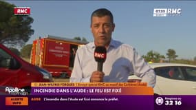 Incendie dans l'Aude: le feu est fixé 