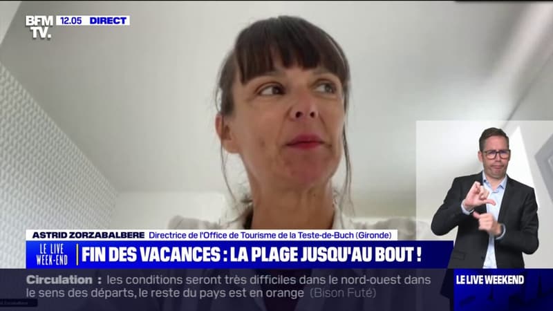 Astrid Zorzabalbere (directrice de l'office du tourisme de la Teste-de-Buch): 