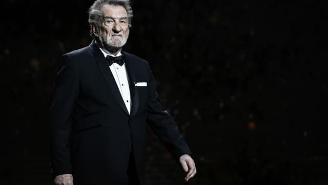 Eddy Mitchell aux César en mars 2018
