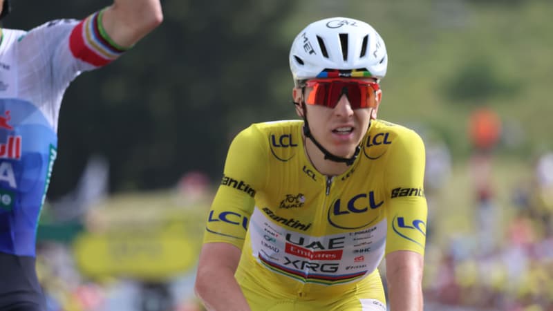 Tadej Pogacar lors de la 15e etape du Tour de France le 19 juillet 2026 2323026