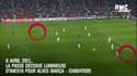 6 avril 2011... La passe décisive lumineuse d'Iniesta pour Alves (Barça - Chakhtior)