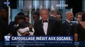 89e cérémonie: Cafouillage inédit aux Oscars