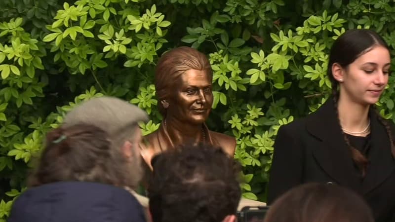 Un buste en mémoire de Simone Veil inauguré à l'Assemblée nationale