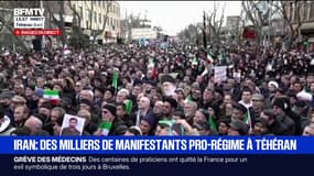 Le régime iranien organise une contre-manifestation à Téhéran alors qu'il est contesté dans les rues depuis le 28 décembre
