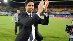 Nasser Al-Khelaifi, le président du Paris Saint-Germain. 