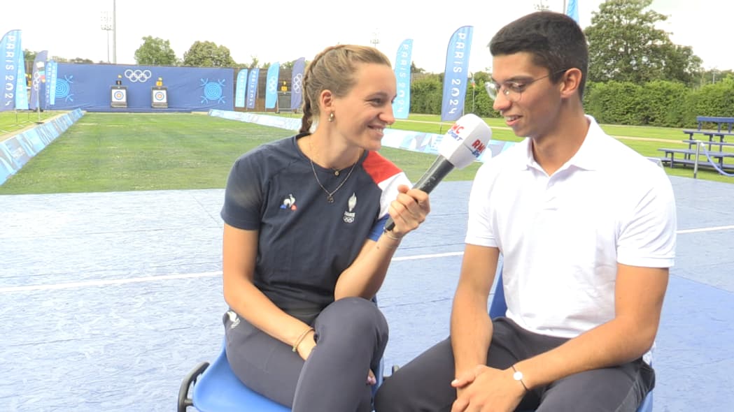 Depuis 2020, les deux archers de l'Équipe de France Thomas Chirault et Lisa Barbelin partagent leur vie Depuis 2020, les deux archers de l'Équipe de France Thomas Chirault et Lisa Barbelin partagent leur vie